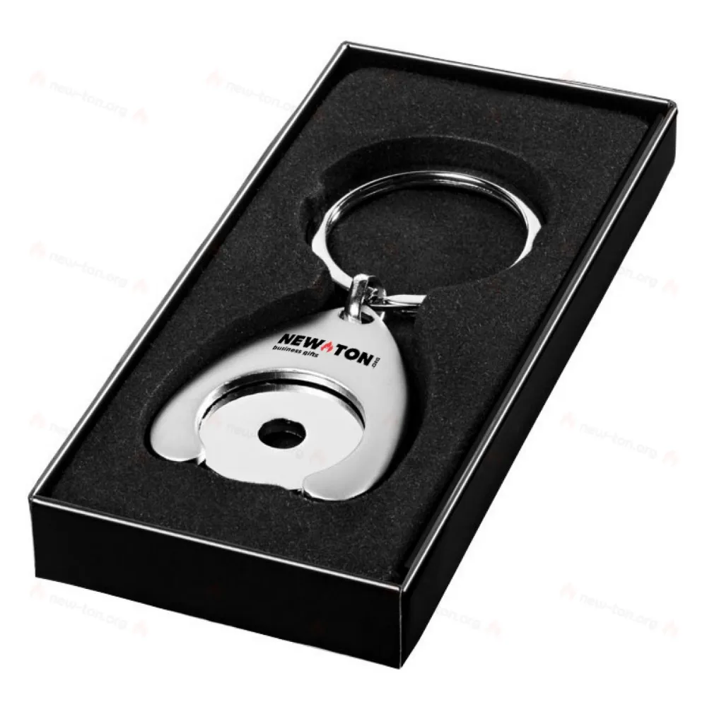 
                                            Trolley coin holder keychain
                                            