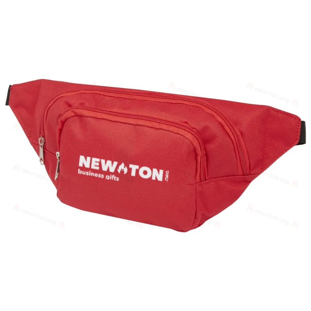 
                                            Santander fanny pack with two compartments
                                            