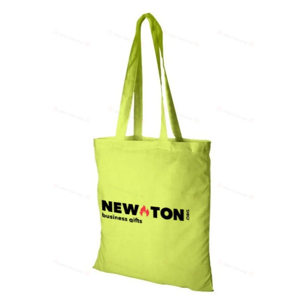 Шоппер из хлопка Madras плотностью 140 г/м², объем 7 литров