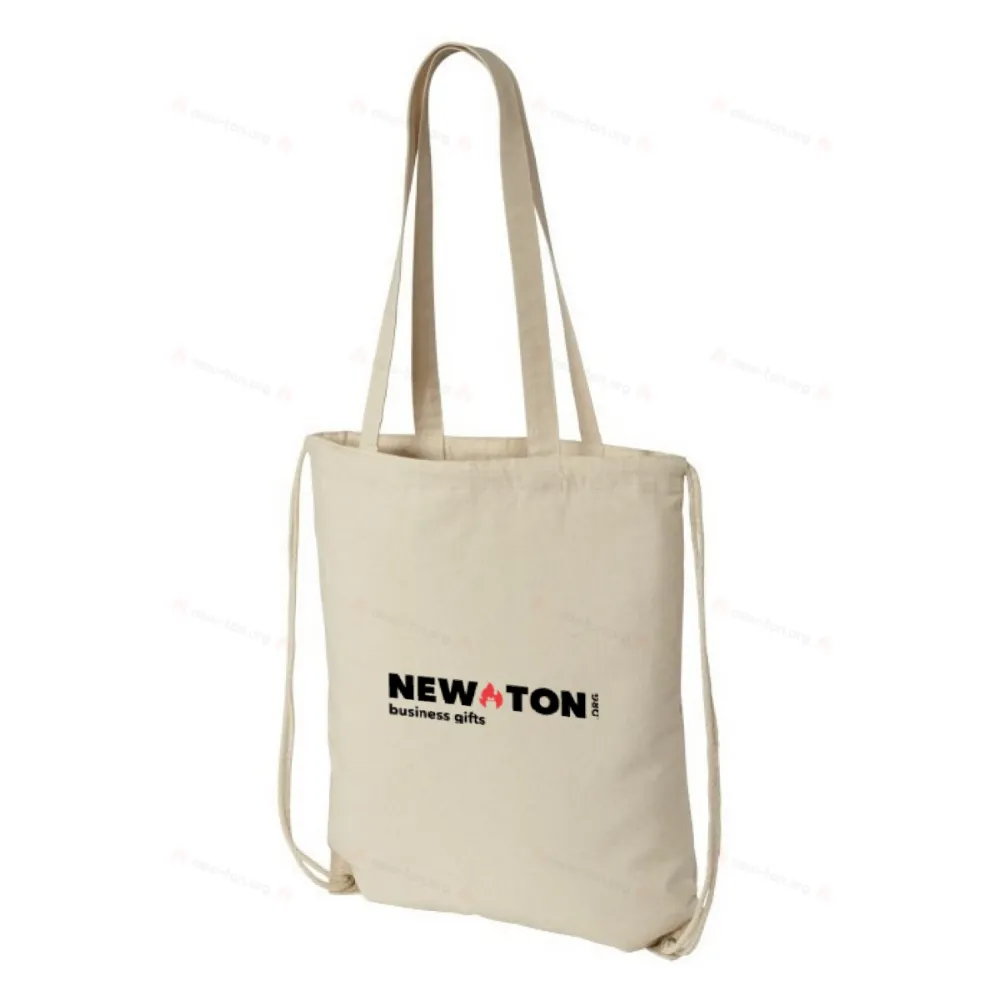 Хлопковая сумка на шнурках Eliza 240 г/м², 6 л