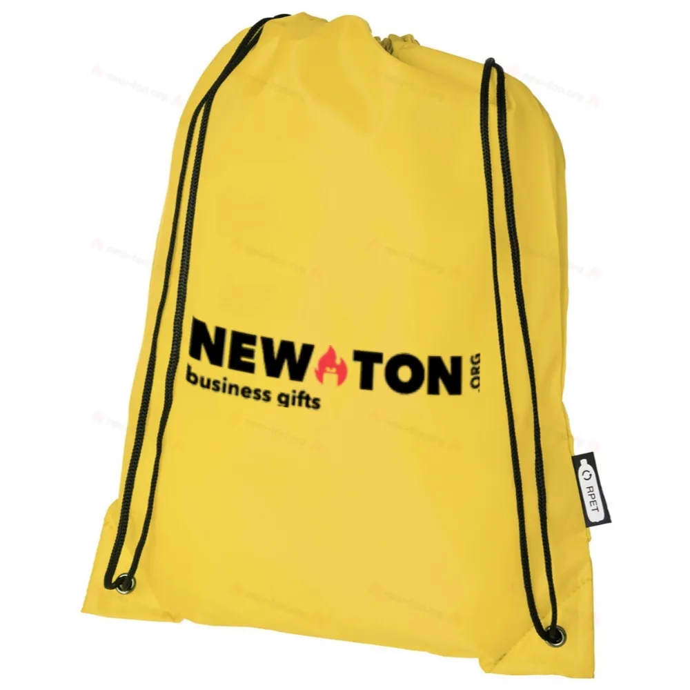 Сумка с завязками Oriole из переработанного ПЭТ, 5 литров