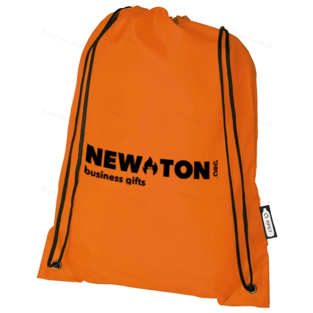 Сумка с завязками Oriole из переработанного ПЭТ, 5 литров