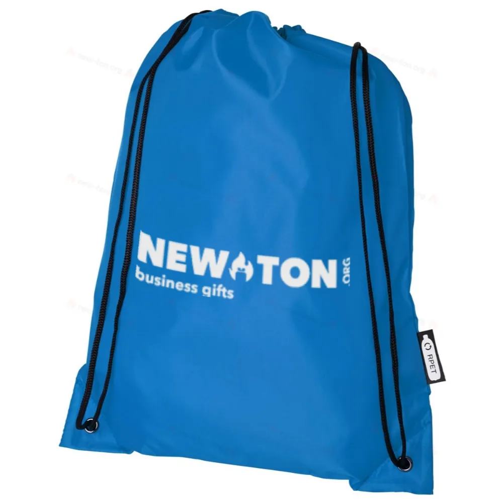 Сумка с завязками Oriole из переработанного ПЭТ, 5 литров