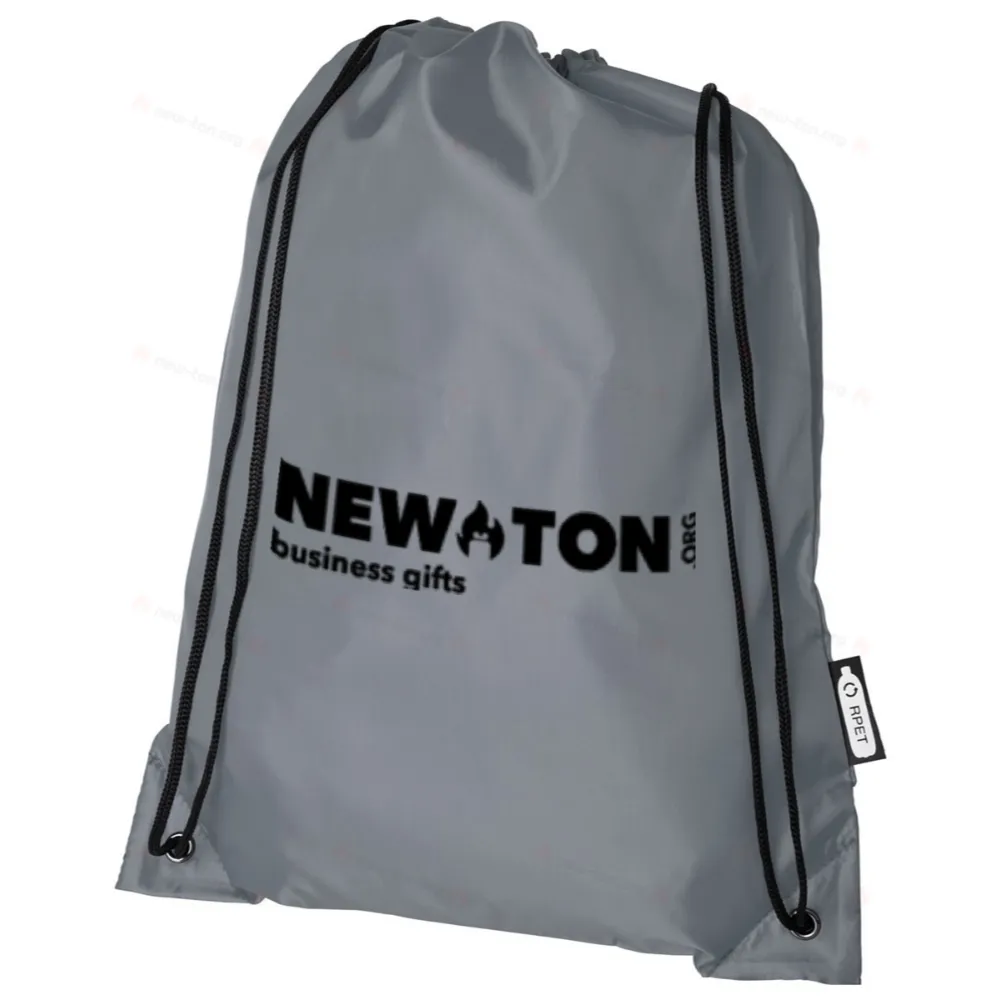 Сумка с завязками Oriole из переработанного ПЭТ, 5 литров