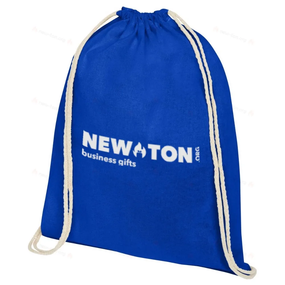 
                                            Oregon 140 g/m² cotton drawstring bag 5L
                                            