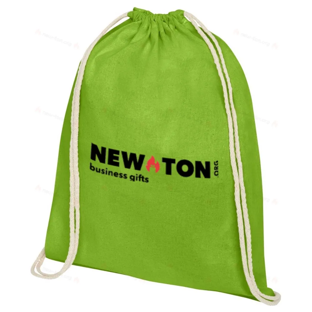 
                                            Oregon 140 g/m² cotton drawstring bag 5L
                                            
