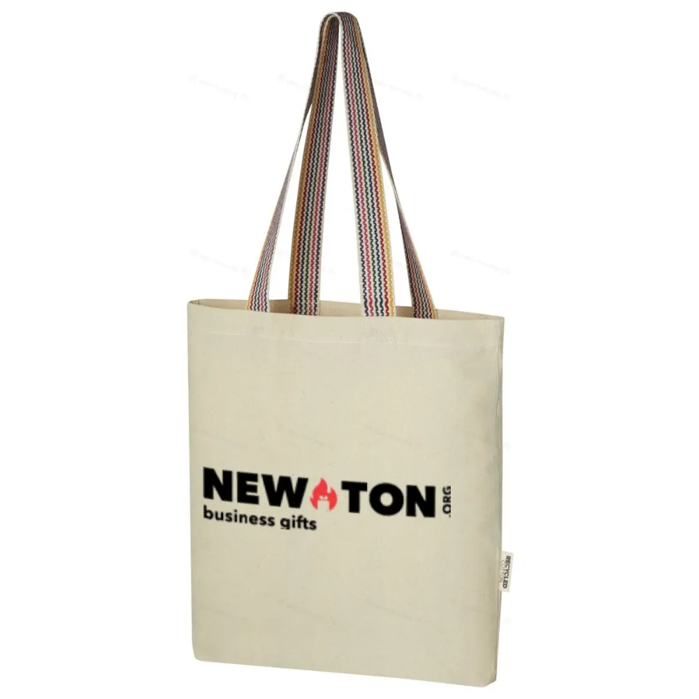 
                                            Rainbow 180 g/m² recycled cotton tote bag 5L
                                            