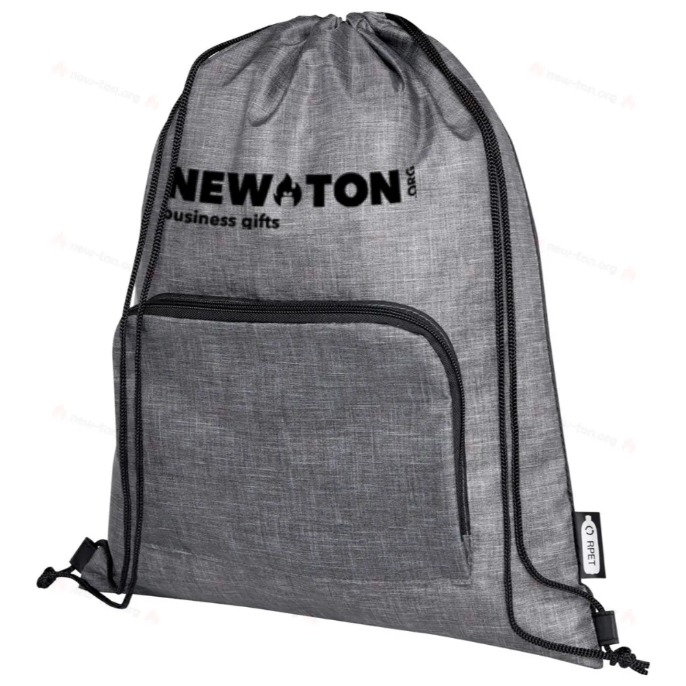 Складная сумка на шнурках из переработанного материала Ash