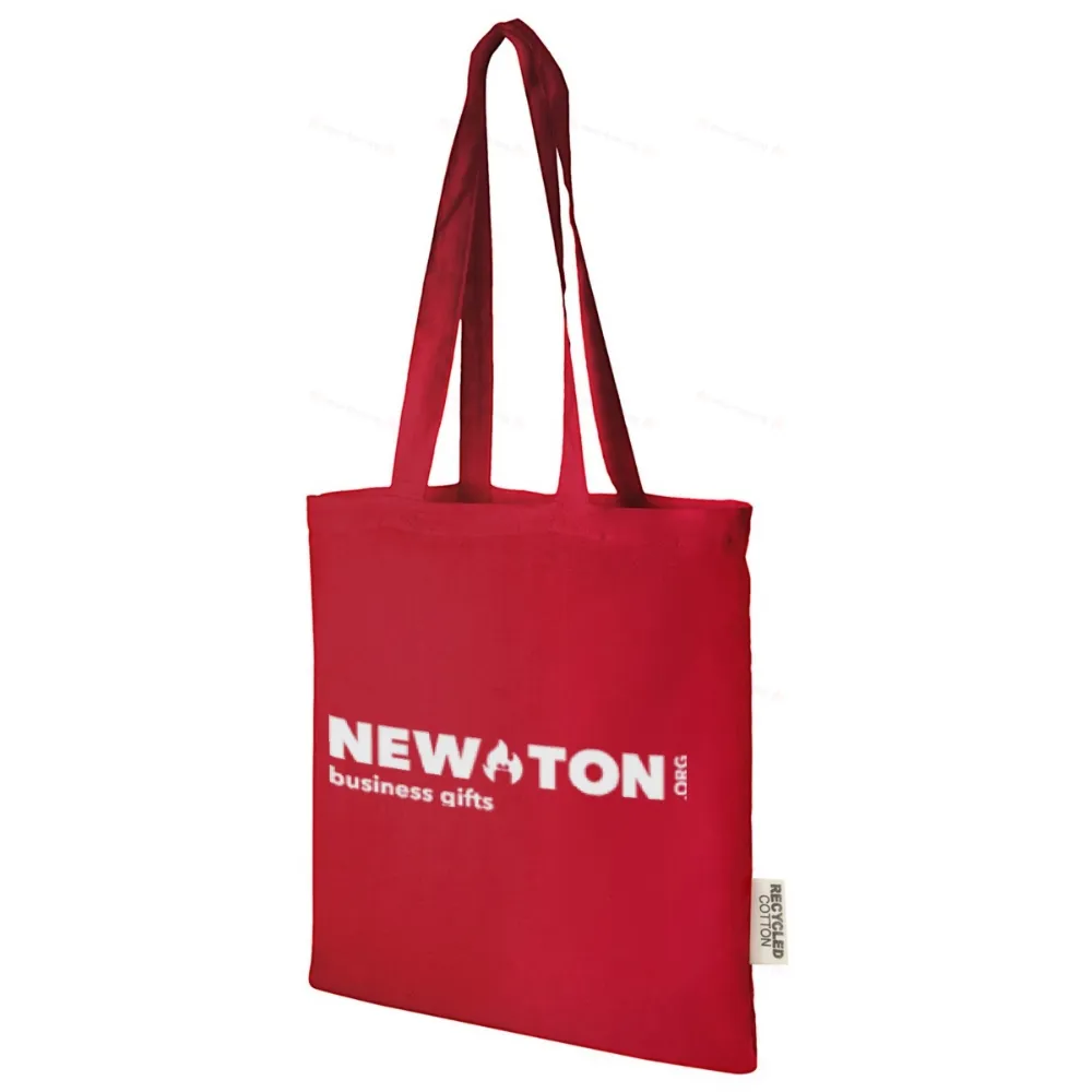 Madras сумка для покупок из переработанного хлопка с плотностью 140 г/м2 и вместимостью 7 л.