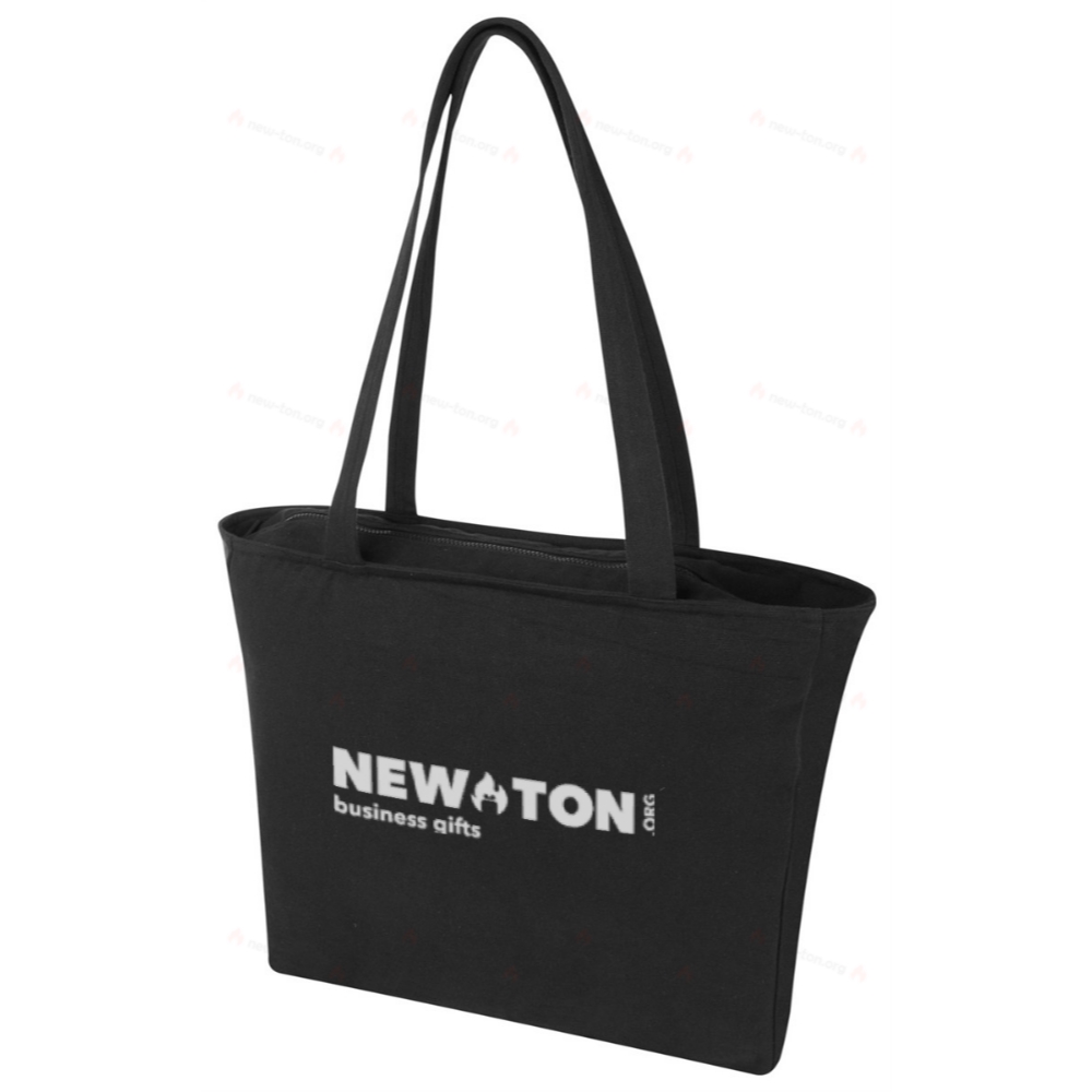 Недельная сумка для покупок из переработанного материала с плотностью 400 г/м². Недельная сумка для покупок из переработанного материала с плотностью 400 г/м².