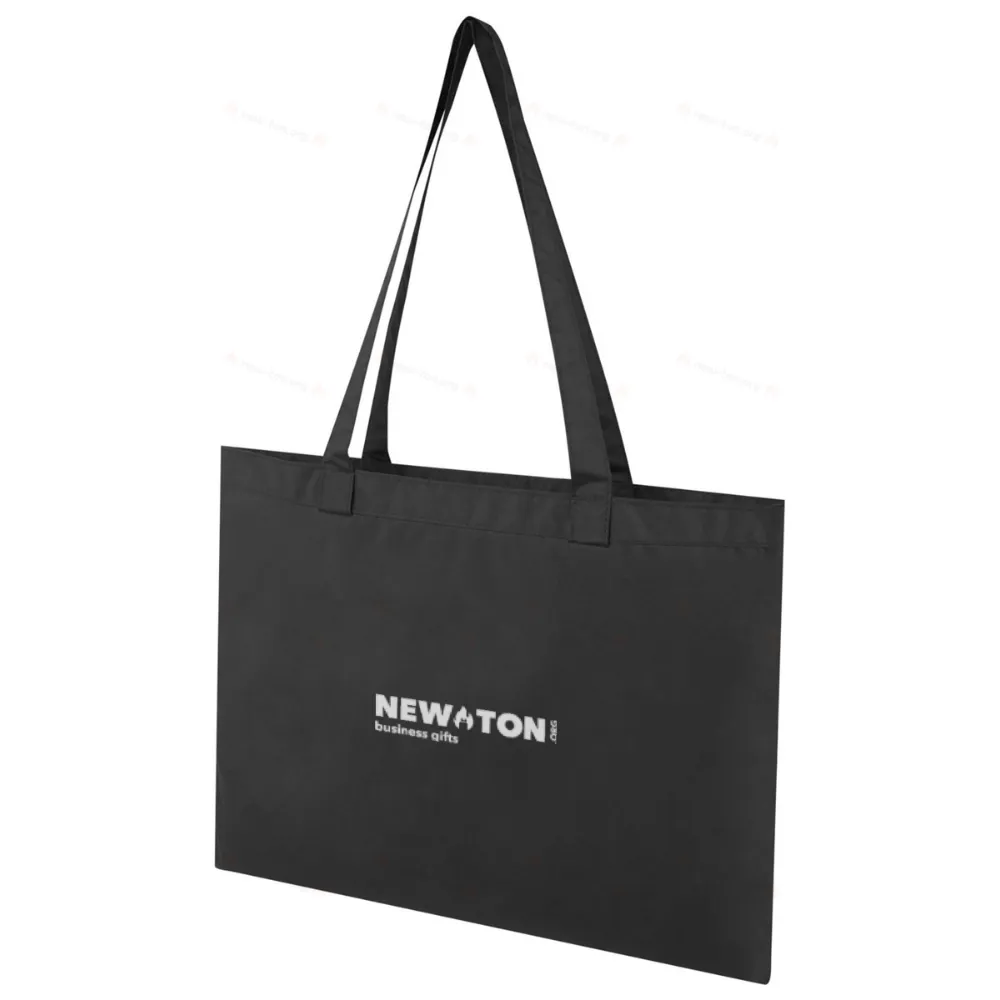 
                                            A round shopping bag made of recycled materials with GRS certification.
                                            