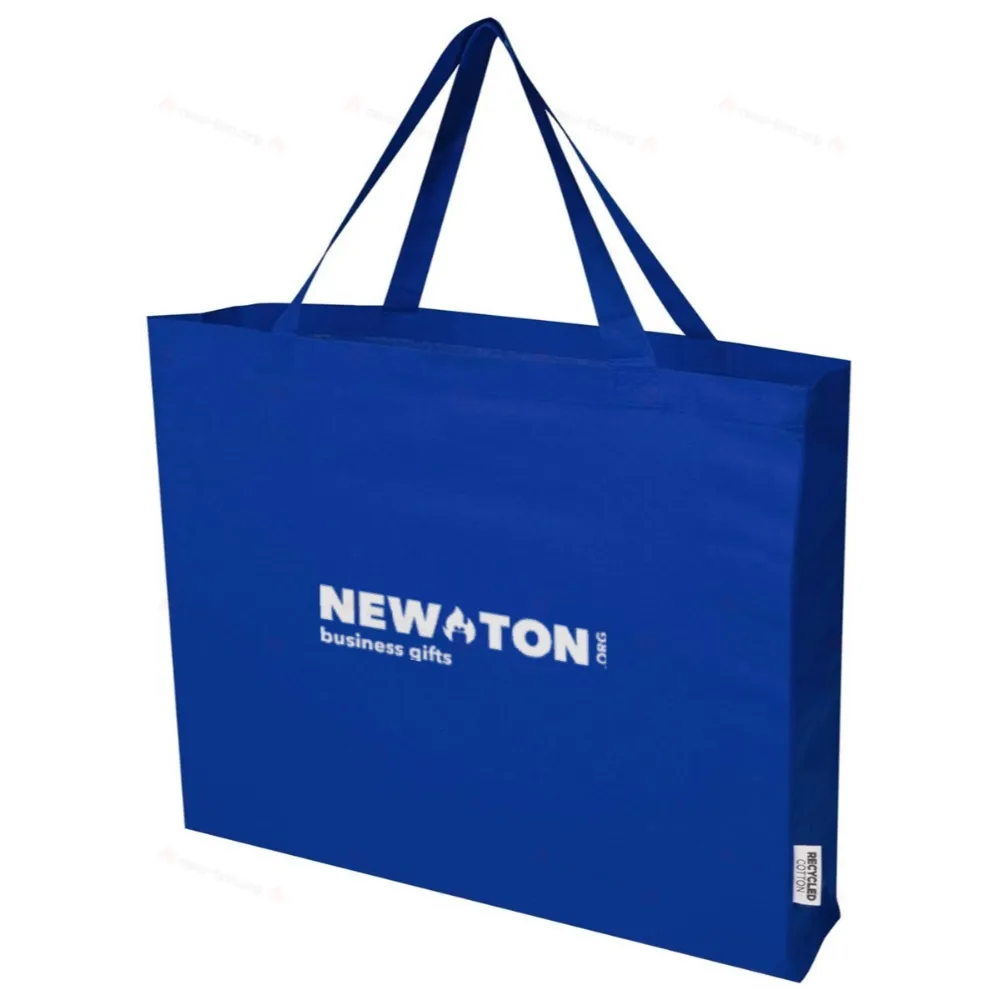 
                                            Odessa duża torba na zakupy z bawełny z recyklingu z certyfikatem GRS 220 g/m²
                                            