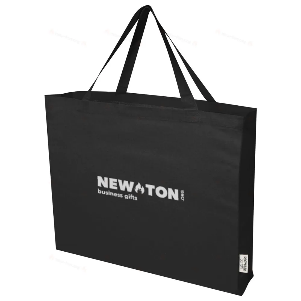 
                                            Odessa duża torba na zakupy z bawełny z recyklingu z certyfikatem GRS 220 g/m²
                                            