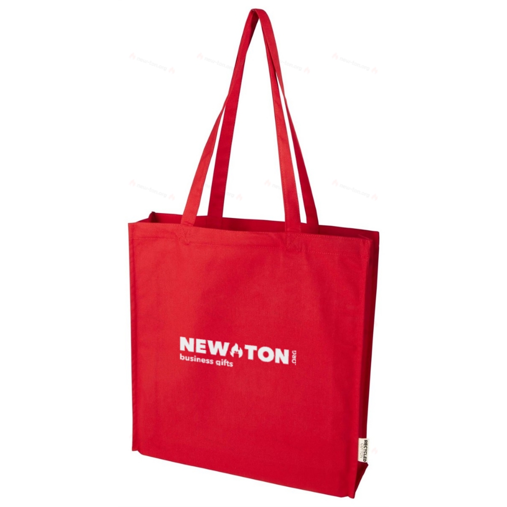 Florida 270 g/m² GRS recycled gusset tote bag 14L