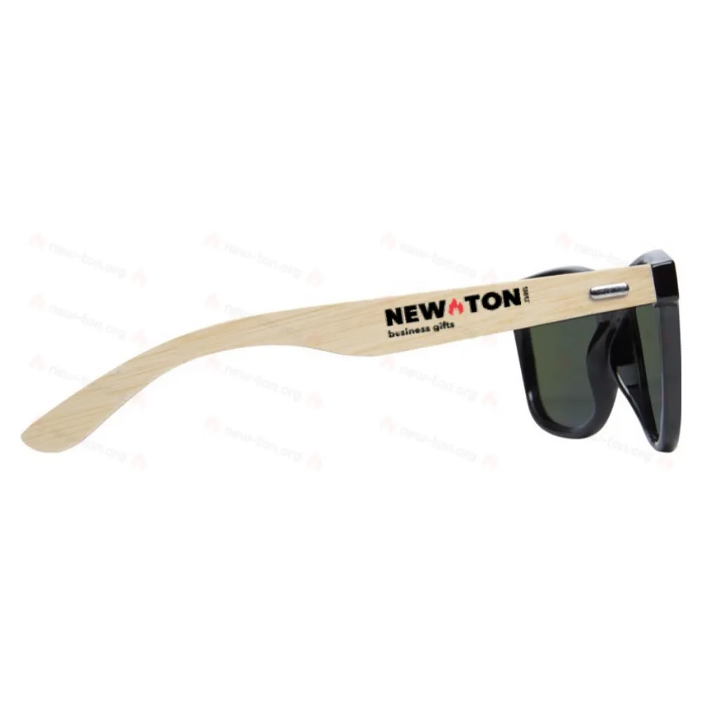 
                                            Taiyō rPET/bamboo mirrored polarized sunglasses in gift box
                                            