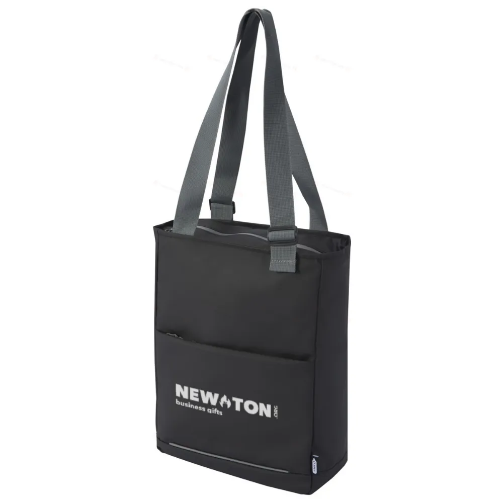 
                                            Aqua waterproof shopping bag with a capacity of 14 liters for a 14-inch laptop made from recycled materials with G certification.
                                            
