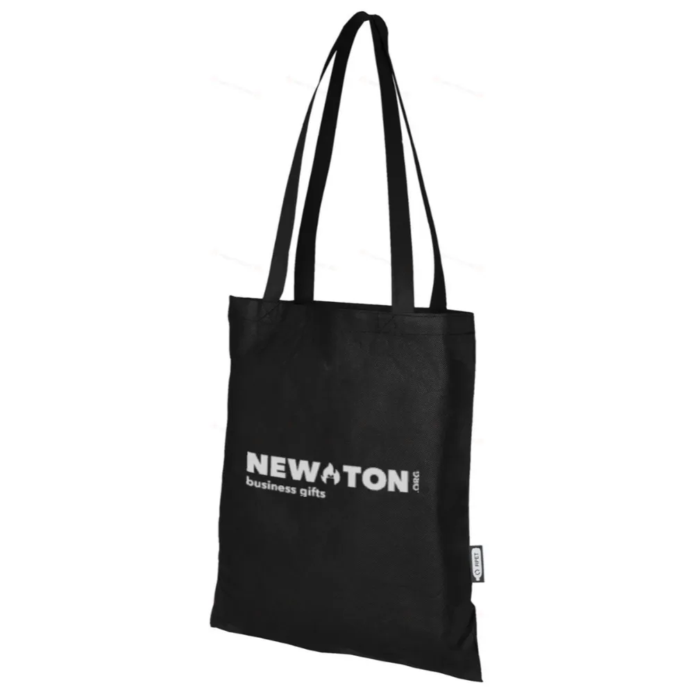 
                                            Zeus is a traditional shopping bag with a capacity of 6 liters made of recycled non-woven fabric with GRS certification.
                                            