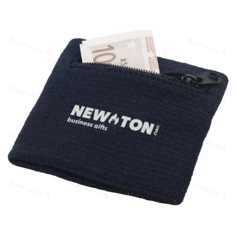 
                                            Brisky performance wristband with zippered pocket
                                            