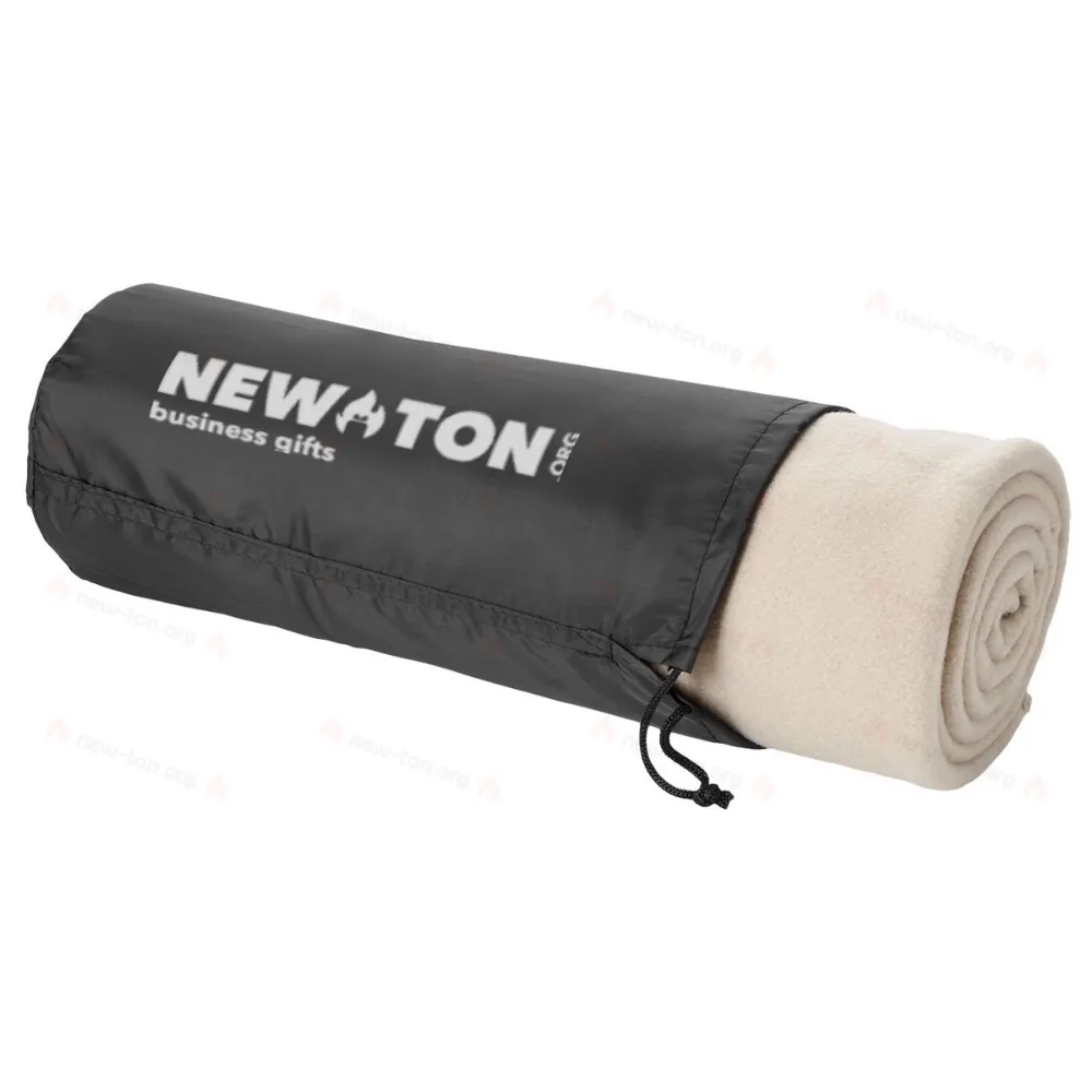 Плед из флиса Huggy с сумкой для переноски