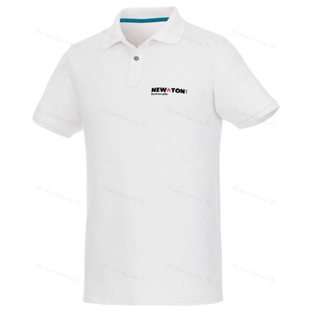 Мужское поло с коротким рукавом Beryl из органического переработанного материала GOTS