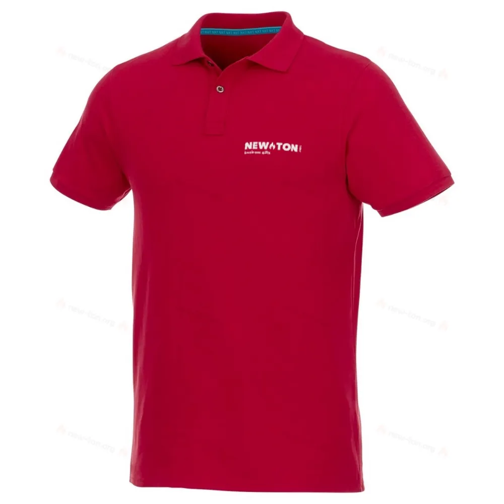 Мужское поло с коротким рукавом Beryl из органического переработанного материала GOTS