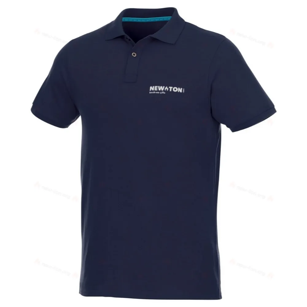 Мужское поло с коротким рукавом Beryl из органического переработанного материала GOTS