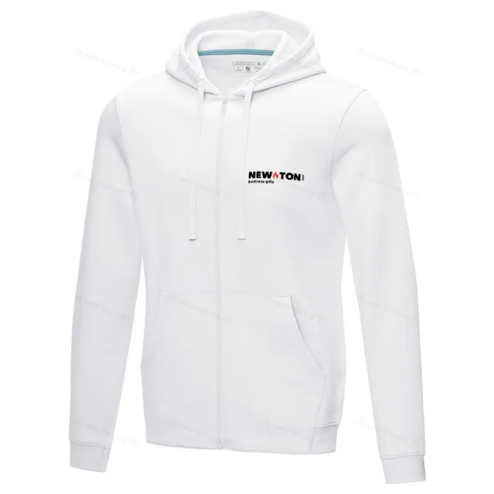 Мужская толстовка на молнии Ruby из органического переработанного материала с сертификатом GOTS