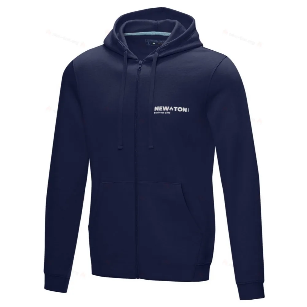 Мужская толстовка на молнии Ruby из органического переработанного материала с сертификатом GOTS