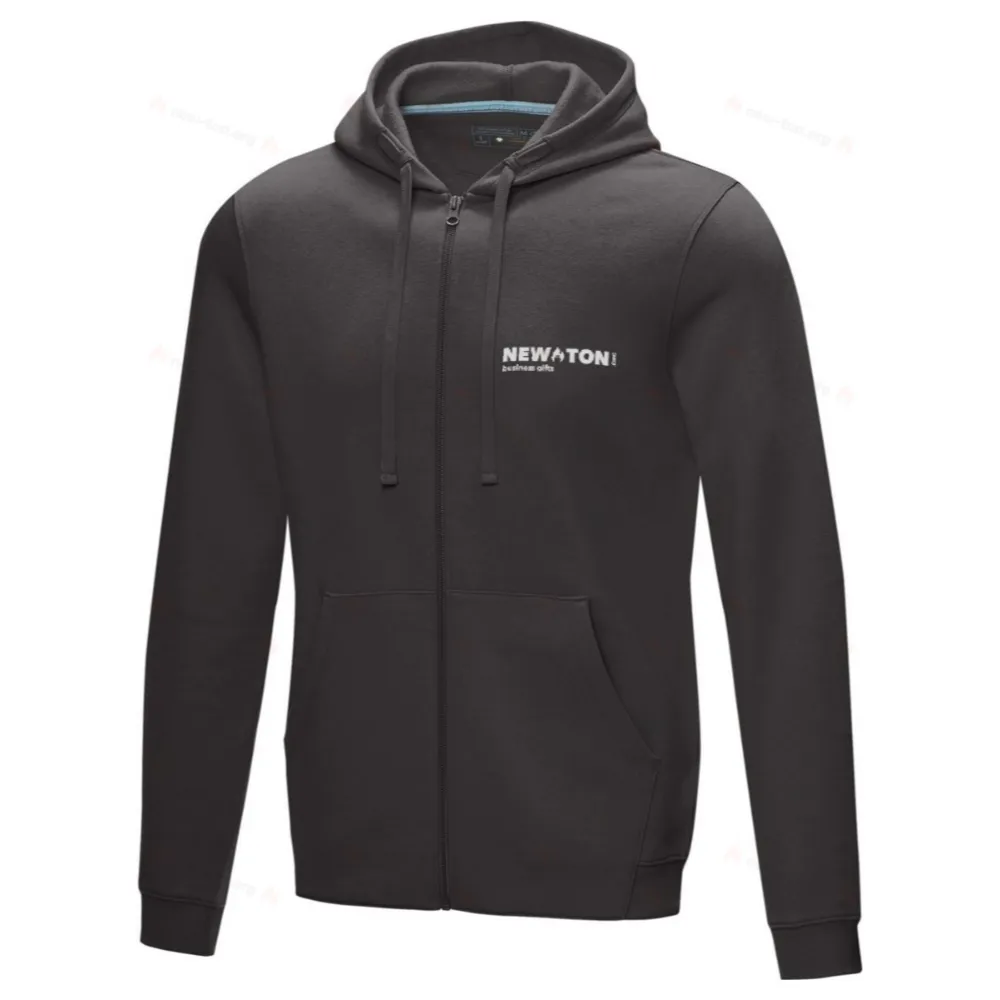 Мужская толстовка на молнии Ruby из органического переработанного материала с сертификатом GOTS