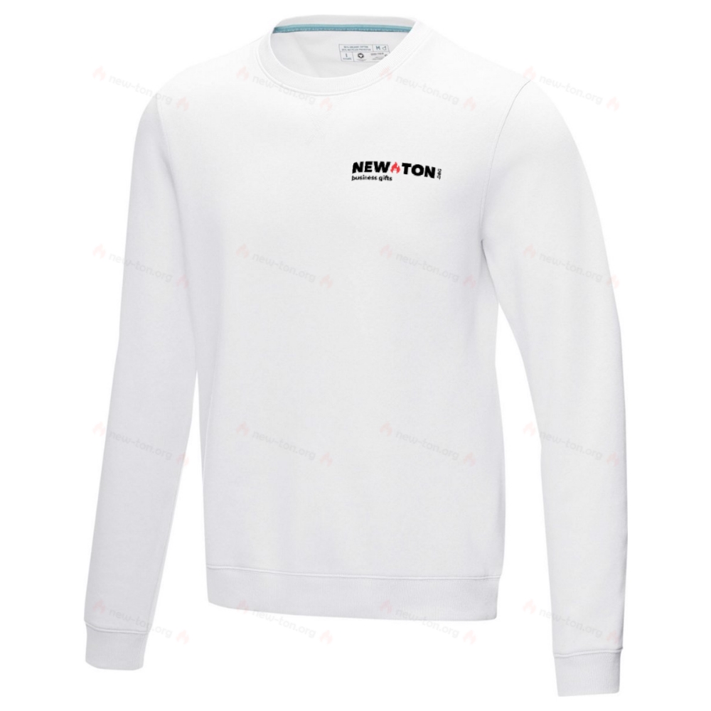 Мужской свитер Jasper из органического переработанного материала с круглым вырезом, сертифицированный GOTS