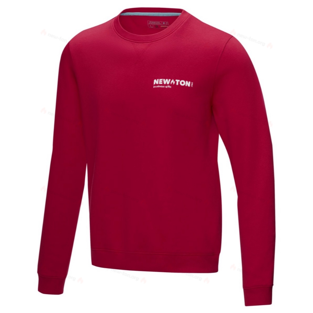 Мужской свитер Jasper из органического переработанного материала с круглым вырезом, сертифицированный GOTS