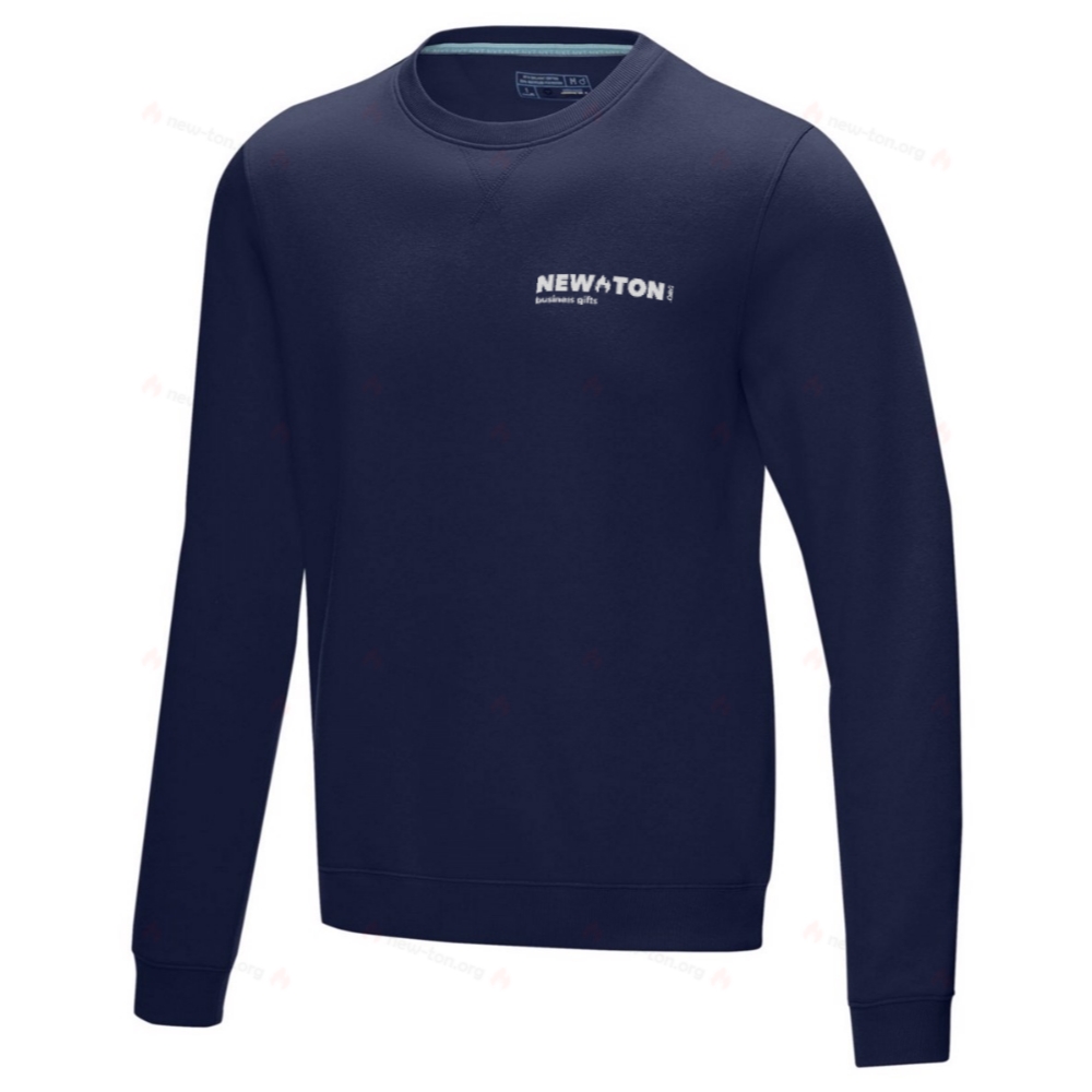 Мужской свитер Jasper из органического переработанного материала с круглым вырезом, сертифицированный GOTS