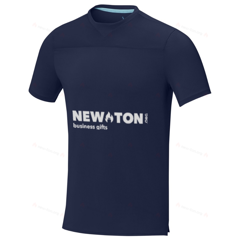 Мужская футболка Borax с коротким рукавом, изготовленная из переработанных материалов по стандарту GRS, с охлаждающим эффектом