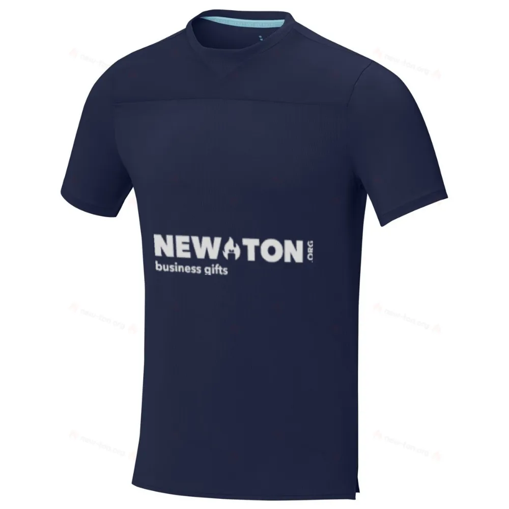 Мужская футболка Borax с коротким рукавом, изготовленная из переработанных материалов по стандарту GRS, с охлаждающим эффектом
