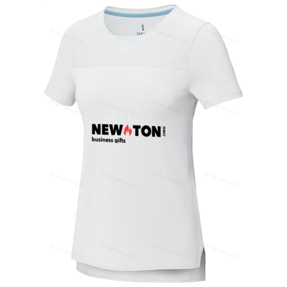 Женская футболка с коротким рукавом Borax из переработанных материалов GRS, облегающая и охлаждающая