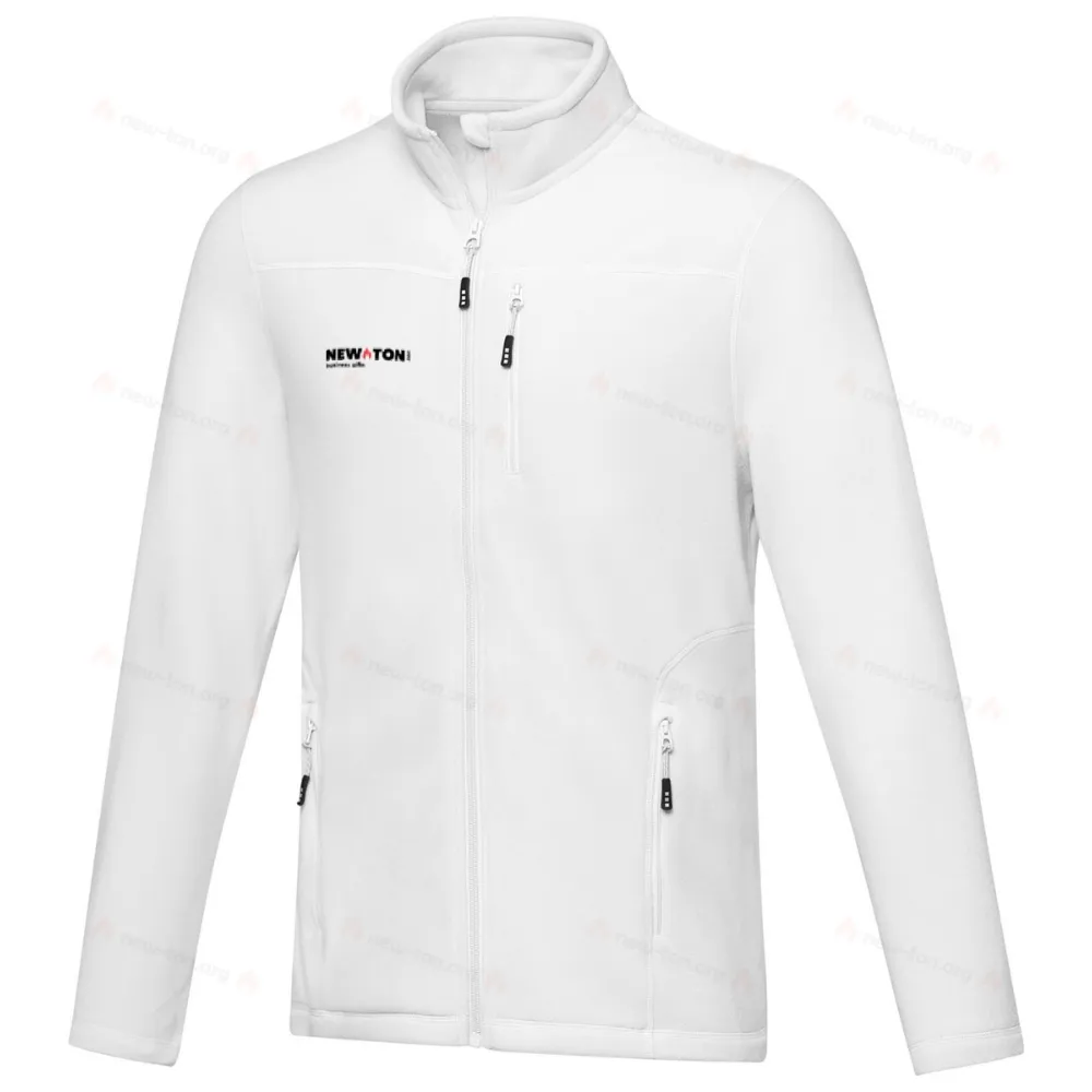 Мужская флисовая куртка на молнии Amber из переработанных материалов по стандарту GRS