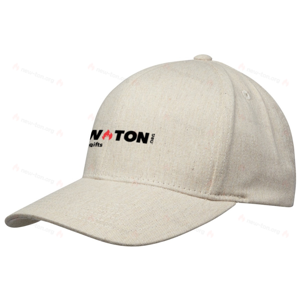 Шестипанельная кепка Opal Aware™ с козырьком из переработанных материалов.