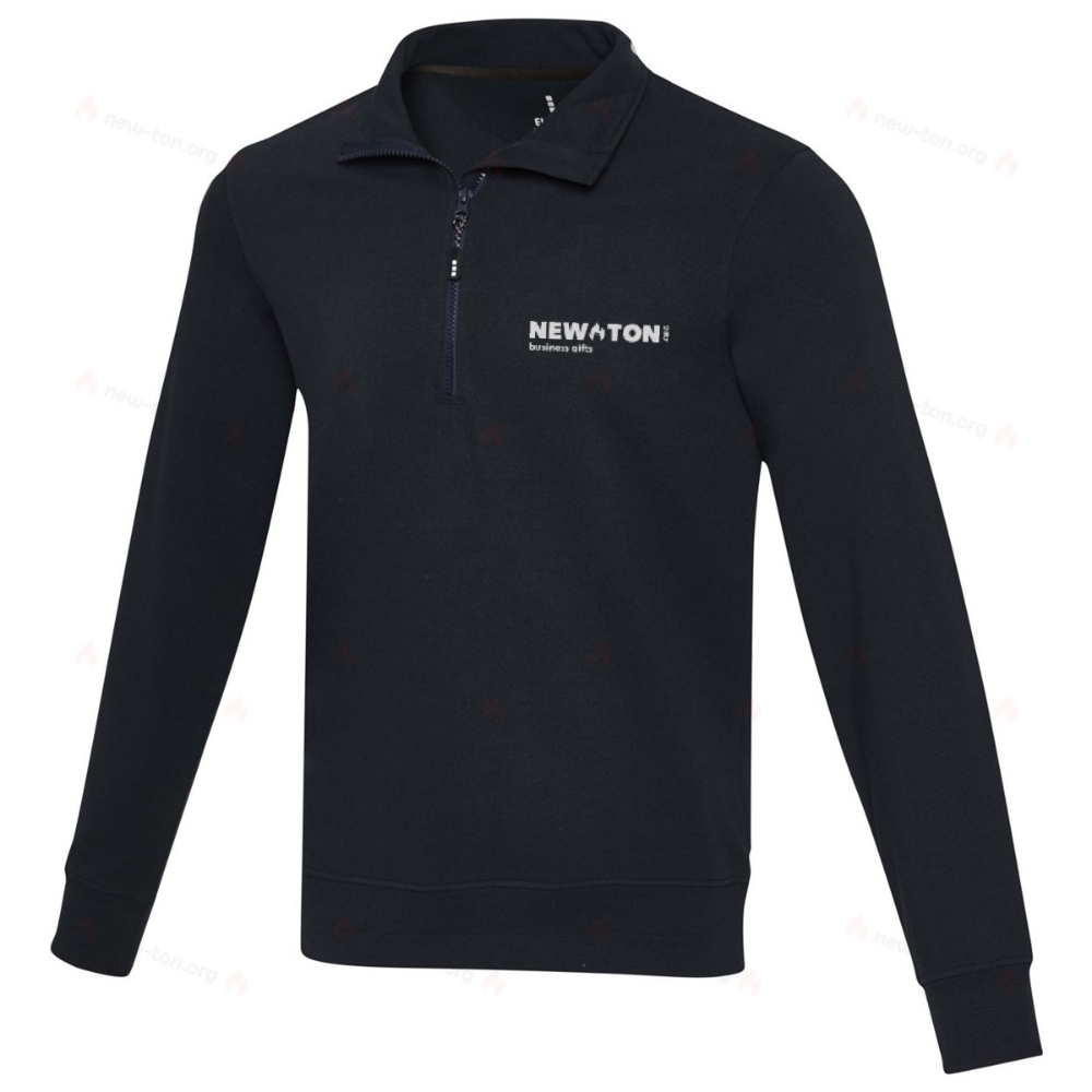 Универсальный свитер на молнии до четверти из переработанного материала Aware™ Tin Универсальный свитер на молнии до четверти из переработанного материала Aware™ Tin