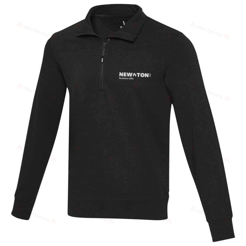 Универсальный свитер на молнии до четверти из переработанного материала Aware™ Tin Универсальный свитер на молнии до четверти из переработанного материала Aware™ Tin