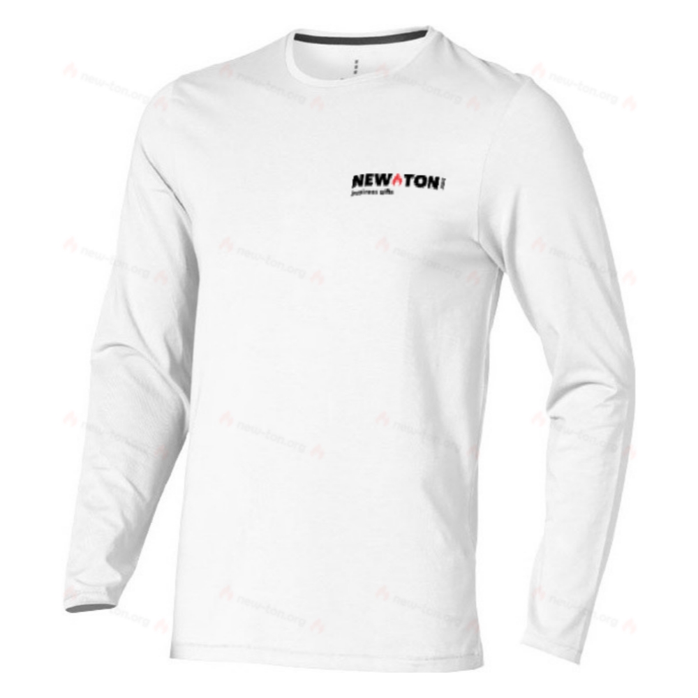 Мужская футболка с длинным рукавом Ponoka из органического хлопка GOTS