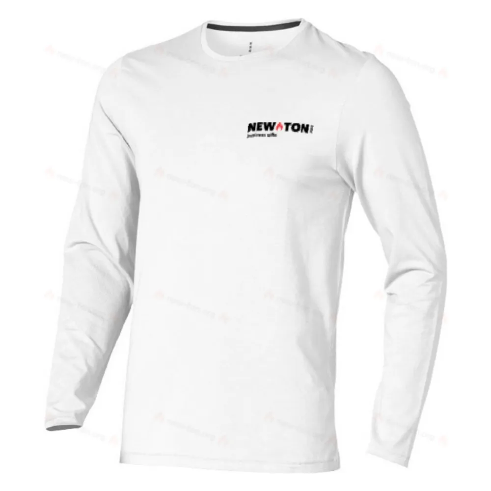 Мужская футболка с длинным рукавом Ponoka из органического хлопка GOTS