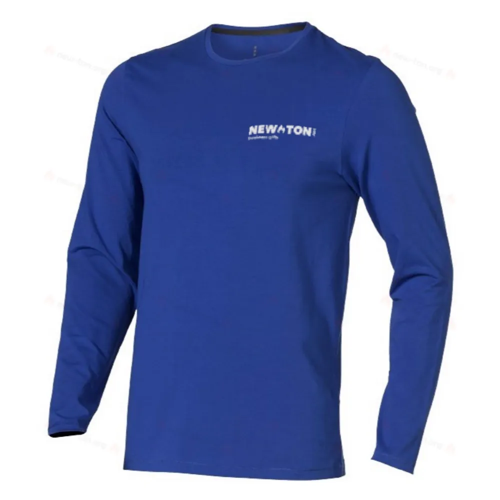 Мужская футболка с длинным рукавом Ponoka из органического хлопка GOTS