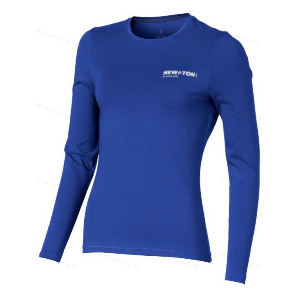 Женская футболка с длинным рукавом Ponoka из органического хлопка GOTS