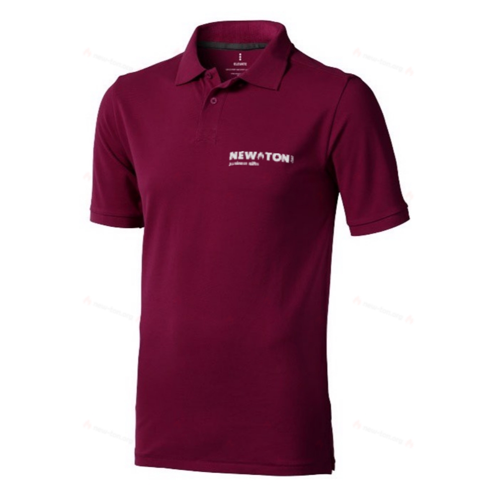 Мужское поло с коротким рукавом Calgary