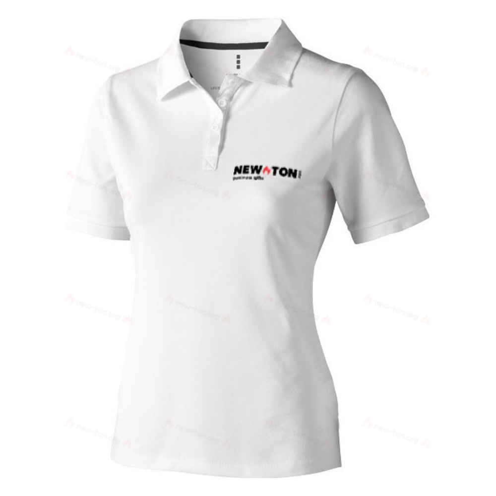 Женское поло с коротким рукавом 