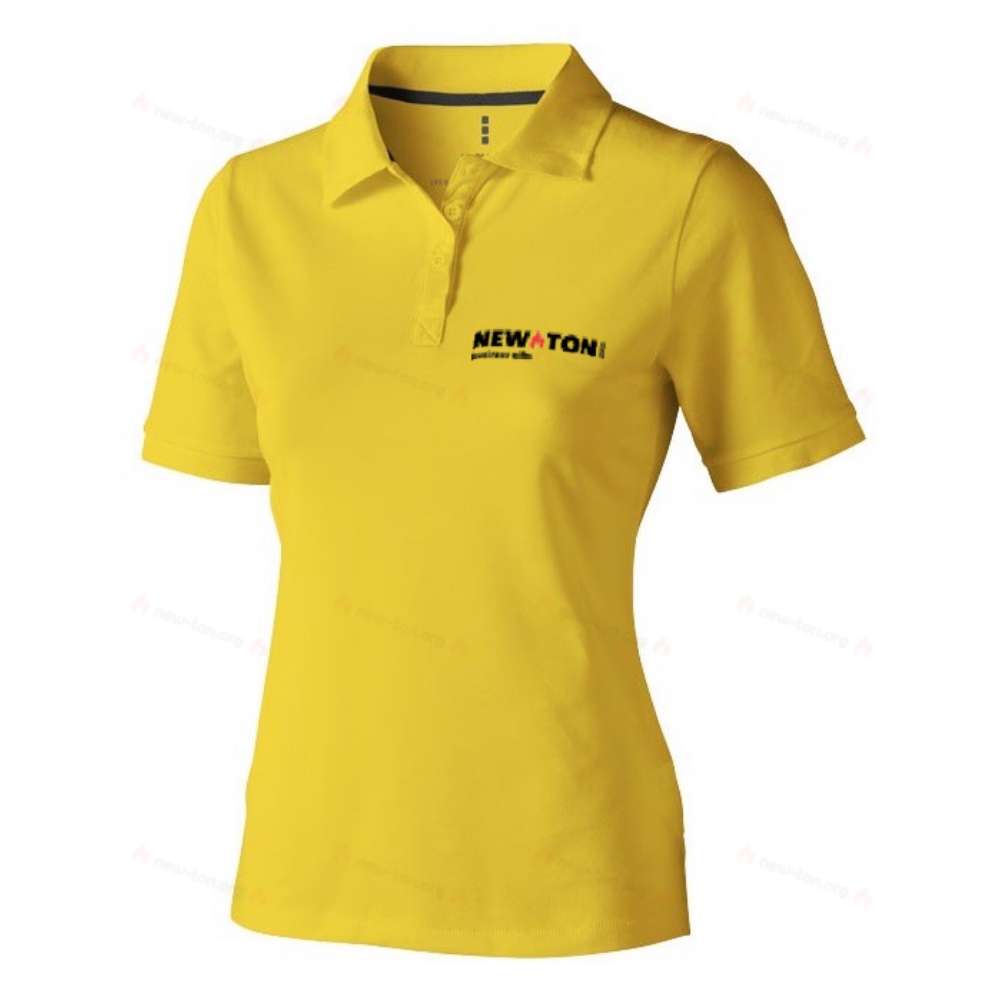 Женское поло с коротким рукавом 