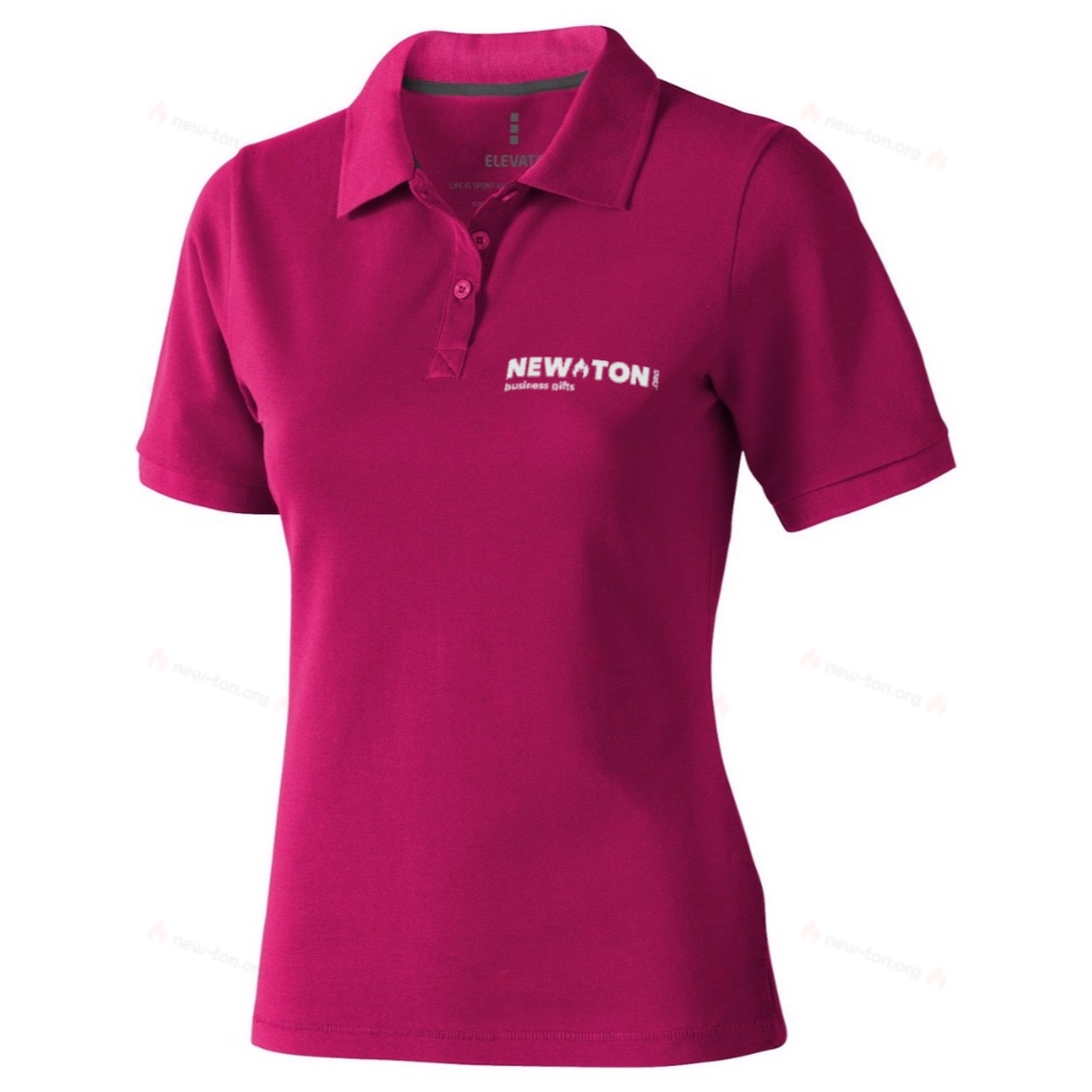 Женское поло с коротким рукавом 