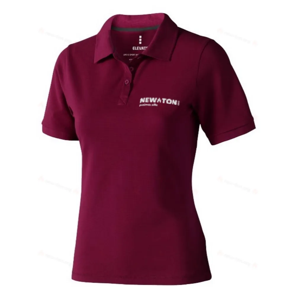 Женское поло с коротким рукавом 