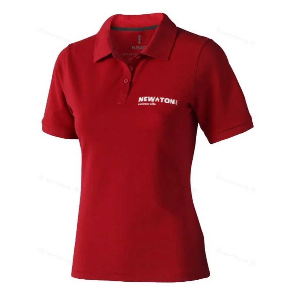 Женское поло с коротким рукавом 