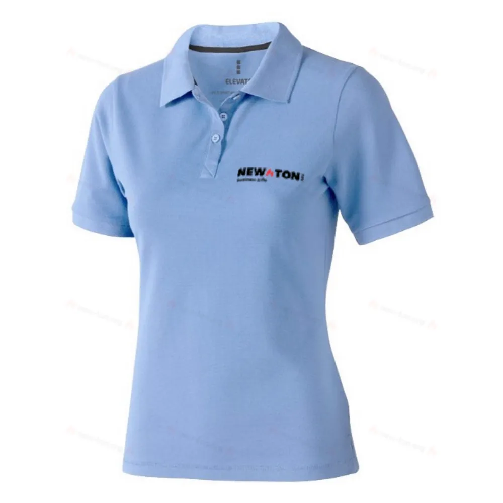 Женское поло с коротким рукавом 